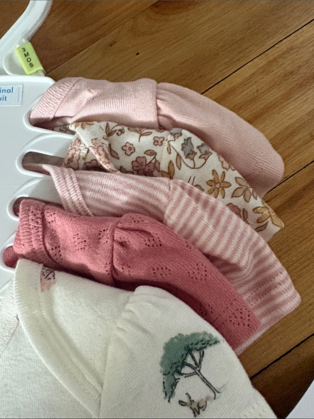 NEW! Carter's Short-Sleeve One-Piece Bodysuits - 5 Pack - Size 3 months